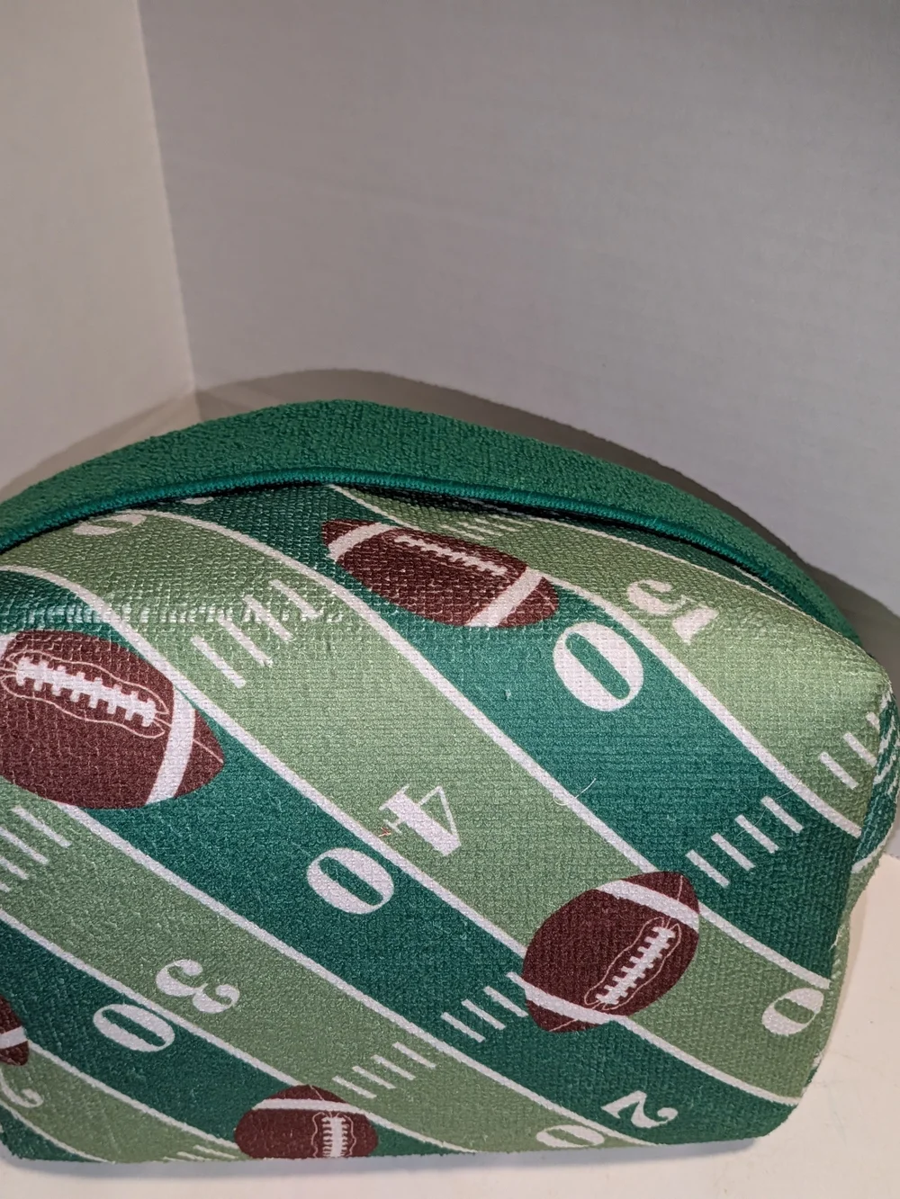 Green Football Field Storage Basket